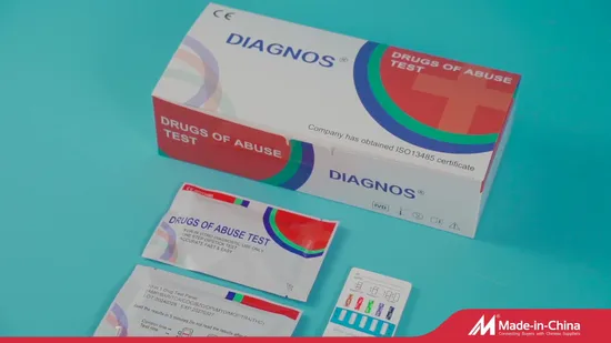 Teste rápido de droga de abuso de urina em uma etapa Doa Kit de teste rápido com certificado CE